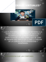 Plataformas virtuales exposicion.