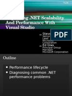 And Performance With Visual Studio: Steve Carroll