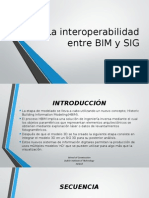 La Interoperabilidad Entre BIM y SIG