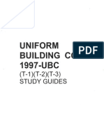 UBC 1997 Study Guide