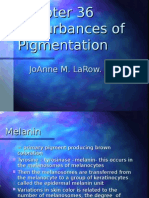Disturbances of Pigmentation