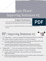 Brain Flexor- Improving Sentences 3-Class Use