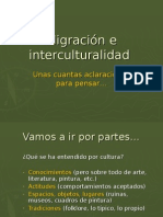 Migración e Interculturalidad