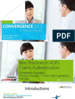 MS ADFS Best Practices