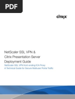 Citrix SSLVPN CPS DeploymentGuide