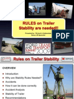 Guidelines On Trailer Stability Needed or Not?? RULES On Trailer Stability Are Needed!!