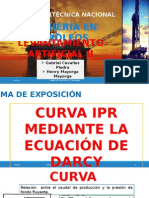 Curva IPR Mediante La Ecuación de Darcy