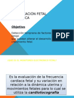 Monitorización Fetal Electrónica