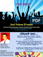 MC Joel Nelson Dsouza Profile