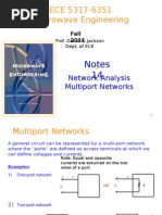 ECE 5317-6351 Microwave Engineering: Notes 14