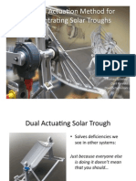 A Novel Hydraulic Actuator For Solar Parabolic Trouch