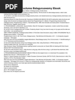 C++ - Balaguruswamy | PDF