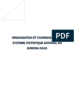 FR-Organisation Et Coordination Du Système Statistique Du Burkina Faso