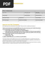 Functional Specification: Scenario (Business Area) : Business Process