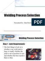 Welding Process Selection DanBrown 03
