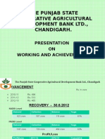 The Punjab State Cooperative Agricultural Development Bank LTD., Chandigarh