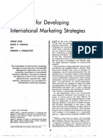 7307 Guidelines for Developing International Marketing