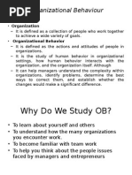 Organizational Behavior Intro