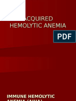 IM Acquired Hemolytic Anemia