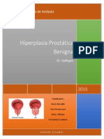 Hiperplasia Prostática Benigna: Universidad Técnica de Ambato