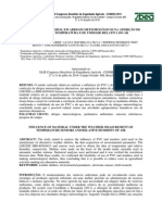 Influência Do Material em Abrigos Meteorológicos Na Aferição de Sensores