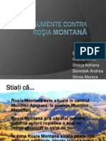 Argumente Contra Roșia Montană