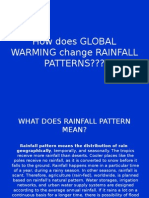 How Does GLOBAL Warming Change Rainfall Patterns???
