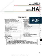 1995 Infiniti G20 Service Manual - Heating and Air Conditioning