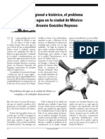 Inundaciones y Escasez de Agua en Ciudad de México - Arsenio Gonzalez Reynoso