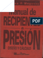 Manual de Recipientes a Presion Diseño y Calculo.