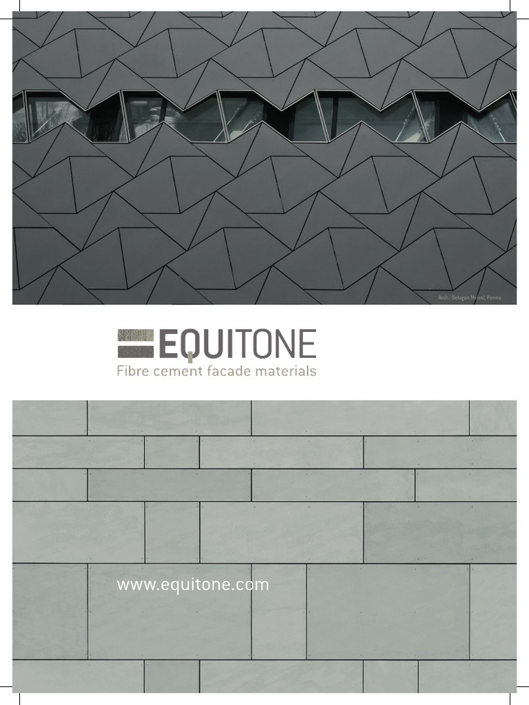 EQUITONE Fiber Cement Facade Solutions | PDF | Manmade Materials ...