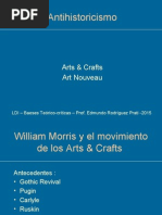 Antihistoricismo - Arts and Crafts y An