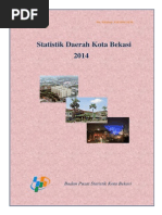 Download Statistik Daerah Kota Bekasi 2014 by rafibr SN268956645 doc pdf