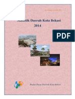 Statistik Daerah Kota Bekasi 2014