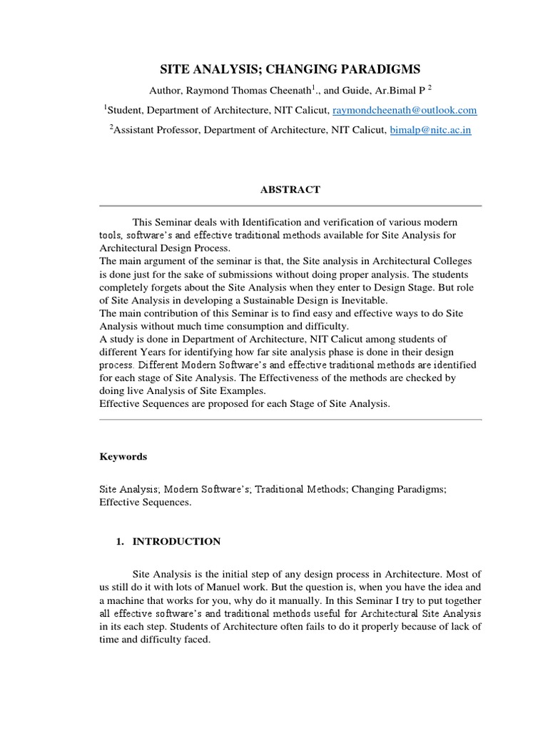 website analysis essay
