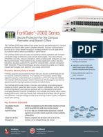 Fortigate - 200D Series: Secure Protection For The Campus Perimeter and Branch Office