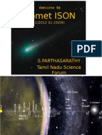 Comet ISON: S.Parthasarathy Tamil Nadu Science Forum