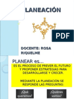 Unidad 1 PLANEACIÓN: Economia y Administracion General