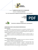 3.2. Comunicarea in Grup PDF