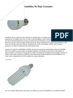 Bombillas Led vs. Bombillas de Bajo Consumo