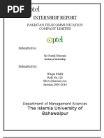 Download Internship report ptcl 2009 by Wajahat Hussain SN26896778 doc pdf
