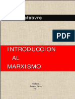 Lefebvre Marxismo