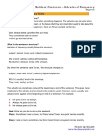 Grammar - Elementary Frequency-Adverbs