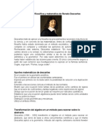 Concepción Filosófica y Matemática de Renato Descartes