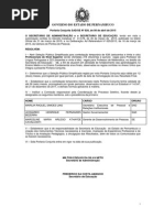 Edital Concurso Professor de Pernambuco