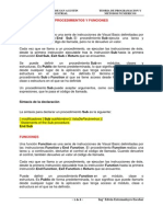 Sesion 8 Procedimientos y Funciones PDF