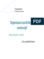 Nizarea Lucrarilor de Constructii PDF