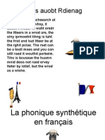 French Phonics Alternative2 StephReid