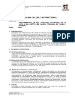 Memoria de Calculo Estructural 222