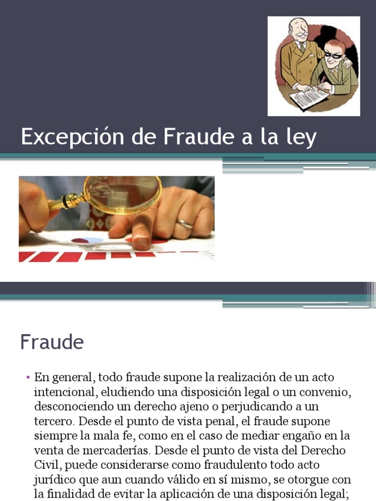 Fraude a la Ley: Conceptos y Casos | PDF | Ley estatutaria | Ciudadanía